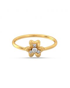 Tulip Diamond Ring 